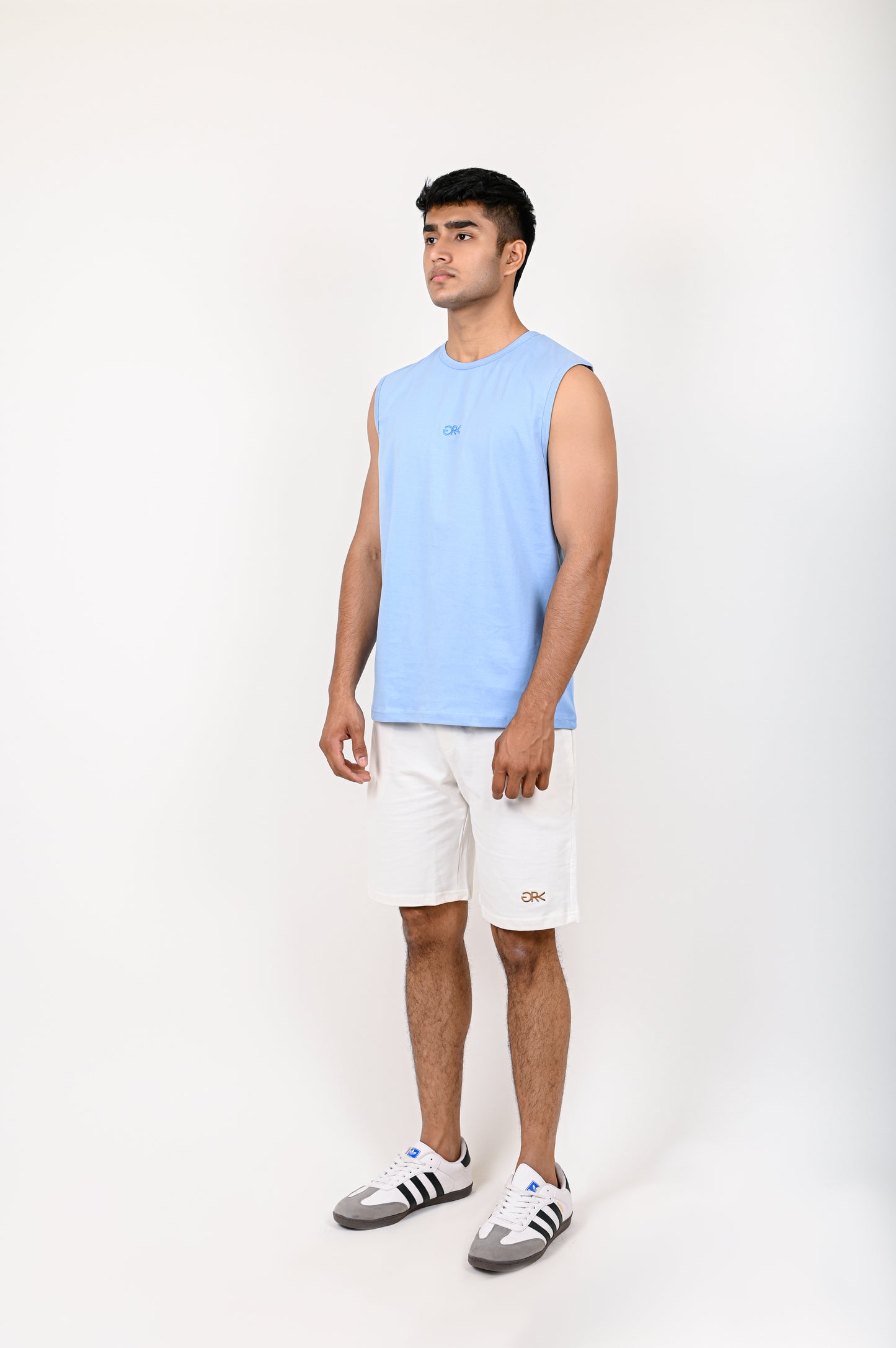 Sky Blue Basic TANK TOP