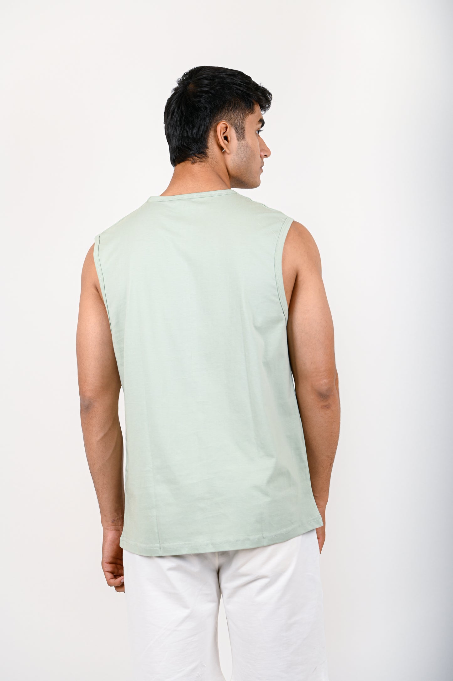 Sage Green Basic TANK TOP