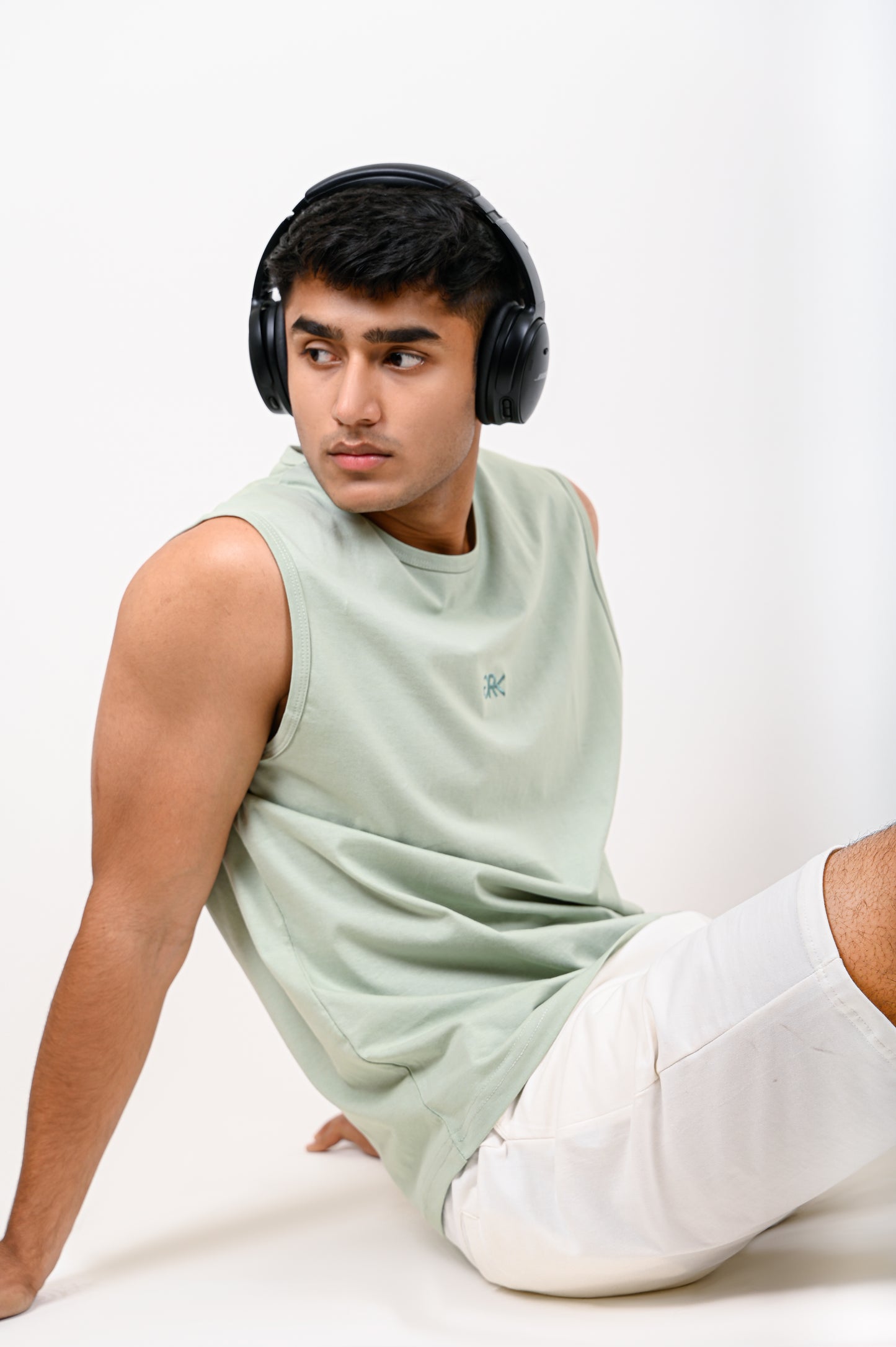 Sage Green Basic TANK TOP