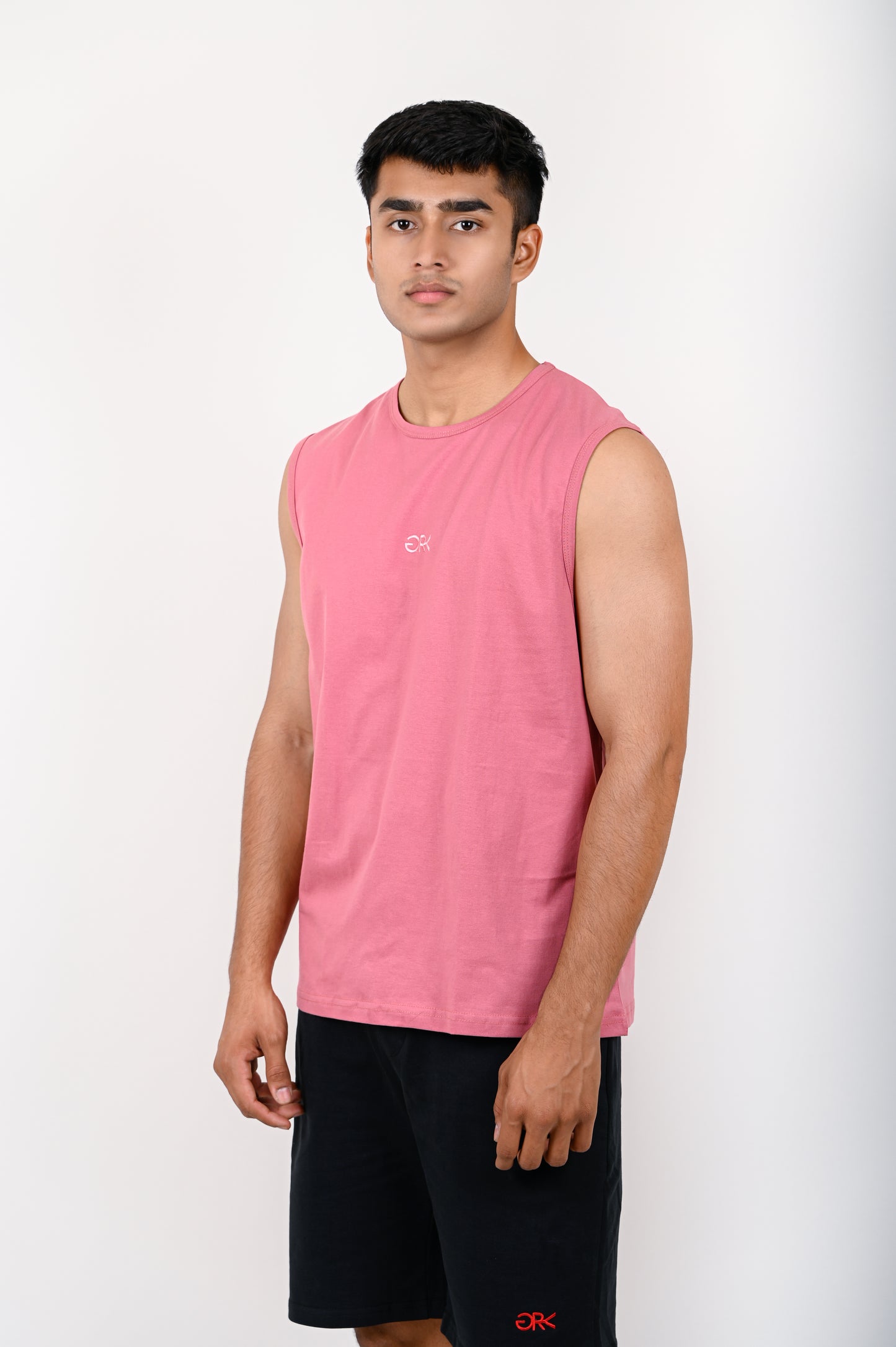 Rose Pink Basic TANK TOP