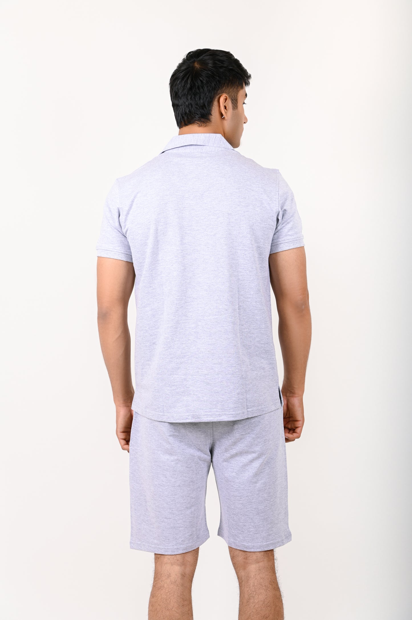 Light Melange Co-ord Set