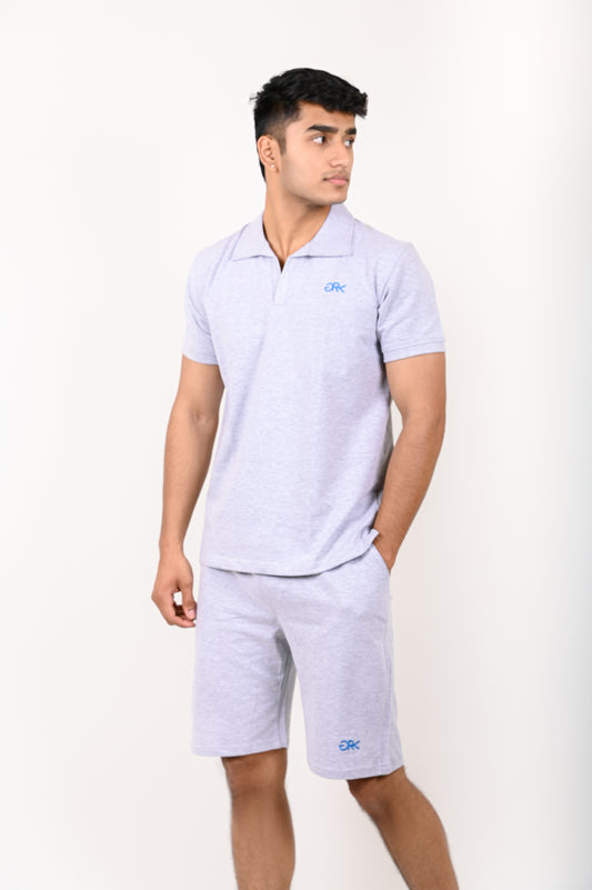 Light Melange Co-ord Set