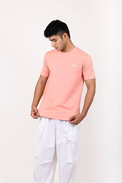 Dark peach Regular T-shirt