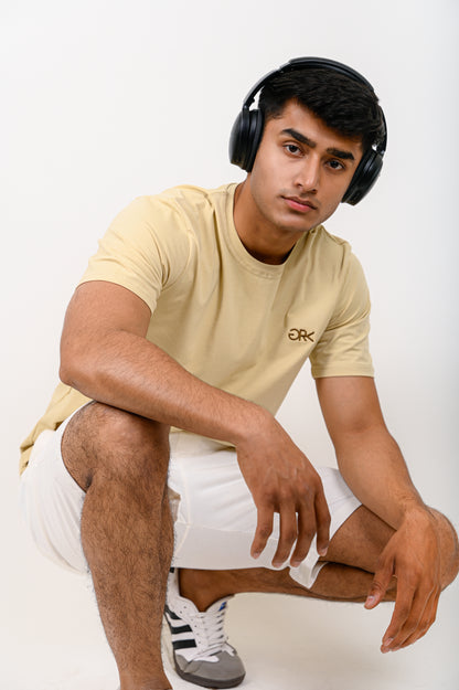 Beige Regular T-shirt