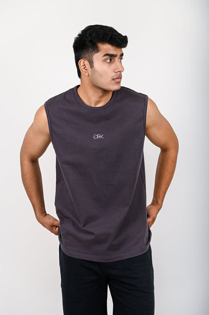 Charcoal Basic TANK TOP