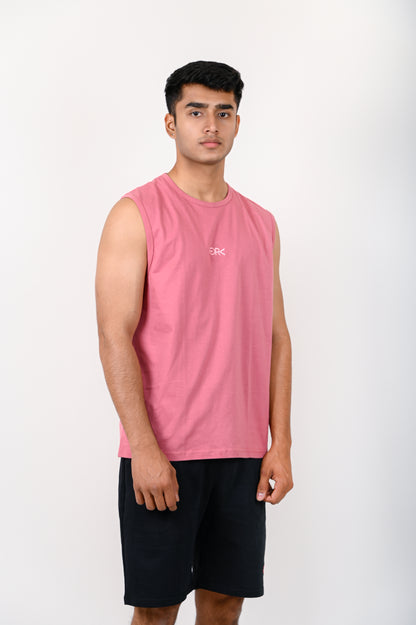 Rose Pink Basic TANK TOP