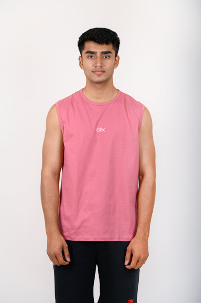 Rose Pink Basic TANK TOP