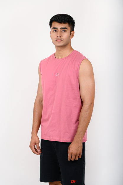 Rose Pink Basic TANK TOP